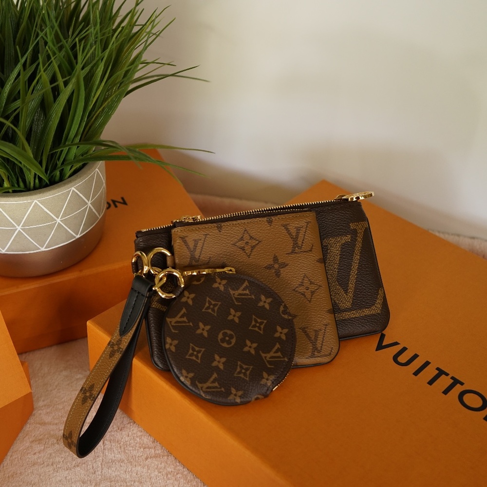 LV - Trio Pouch - Wallet Set